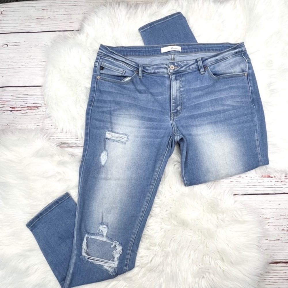 👖|•KANCAN•| Distressed Skinny High Rise Jeans Size XL👖
